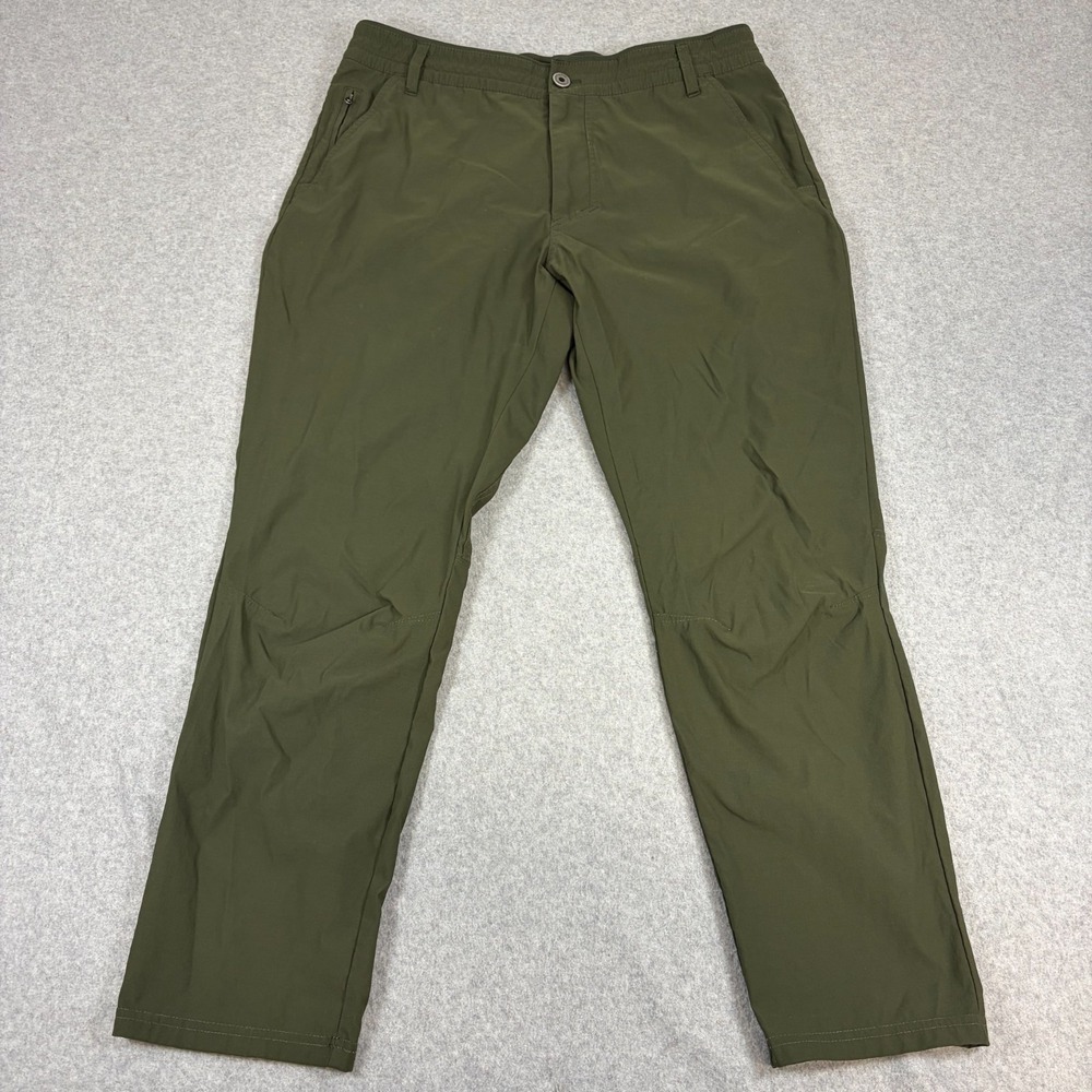 Kuhl Pants Mens 36x30 Green Outdoors Casual Utility Vacation Hiking